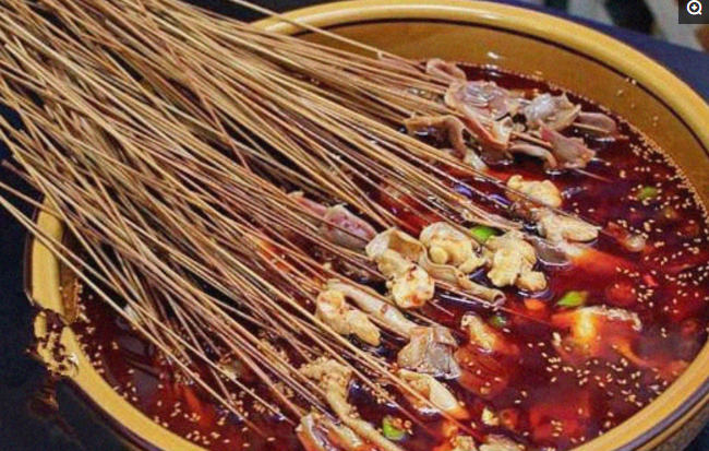 钵钵鸡冷锅串串香火辣美味